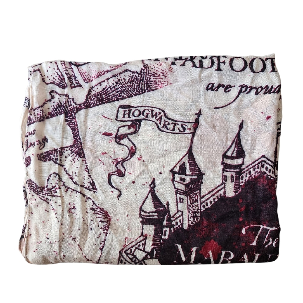 The Wizarding World of HARRY POTTER The Marauder's Map Scarf